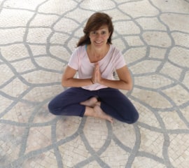 Yoga-Lehrerin Christina